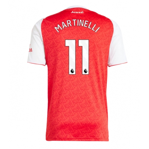 Billige Fotballdrakt Arsenal Gabriel Martinelli #11 Replika Hjemmedrakt 2025-26 Kortermet Billige Fotballdrakt Arsenal Gabriel Martinelli #11 Replika Hjemmedrakt 2025-26 Kortermet